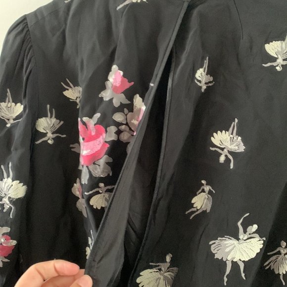 Marc Jacobs Ballerina & Floral Tie Collar Dress - Picture 10 of 16